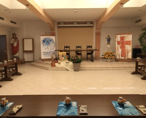 FSCG - CGXXIV / Sala Capitolare pronta per l'accoglienza delle sorelle